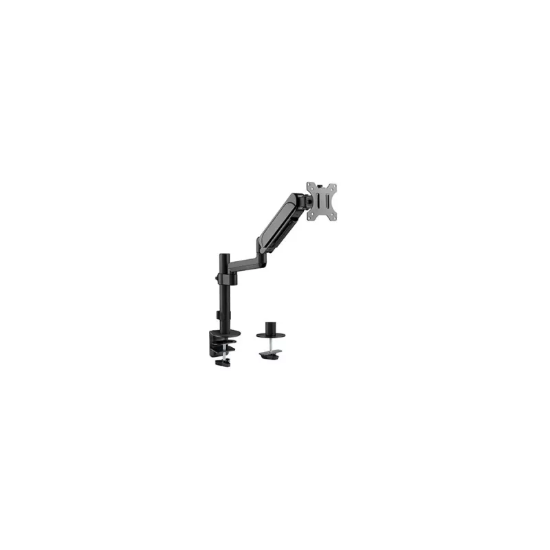 Monitor mount GEMBIRD MA-DA1P-01 — 1-arm desk mount for 17 inch–32 inch screens, VESA 75x75–100x100, max load 9 kg, black