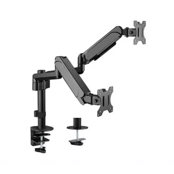 GEMBIRD Adjustable Desk 2-Display Mounting Arm, 17in-32in