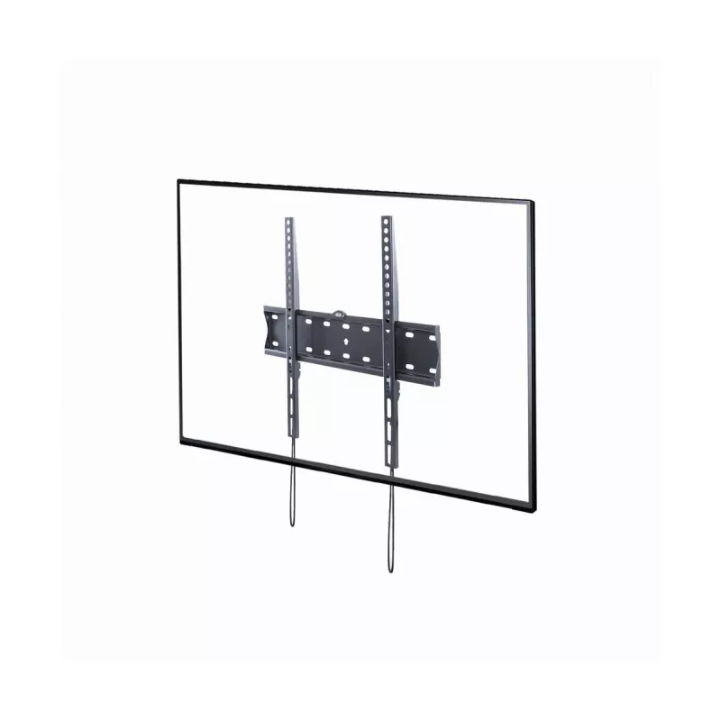 TV mount Gembird WM-55F-02 black, for 32–55 inch screens, max load 40 kg, VESA 200x200–400x400, slim 2.5 cm