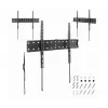 TV mount Gembird WM-70F-01 Black for 37 inch–70 inch TVs, 40 kg, VESA 200x200–600x400, 2.5 cm slim