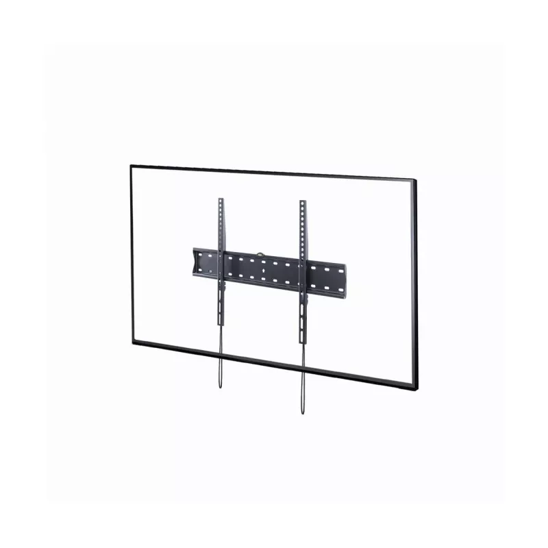 TV mount Gembird WM-70F-01 Black for 37 inch–70 inch TVs, 40 kg, VESA 200x200–600x400, 2.5 cm slim