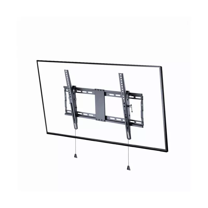 Wall TV mount GEMBIRD WM-80T-01 for 37–80 inch screens, steel, tilt -12°/+3°, VESA 200x200–600x400, 70 kg