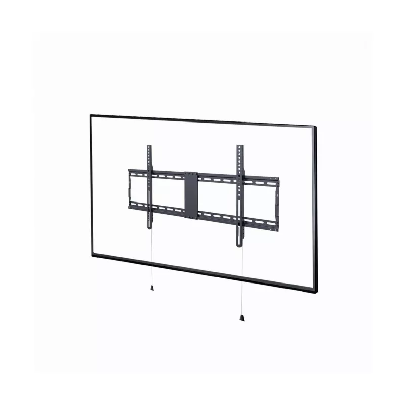 Wall TV mount Gembird WM-90F-01 for 43 inch–90 inch screens, max VESA 800x400, 70 kg capacity, black