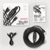 Axagon ADR-215B USB 2.0 A-M -> B-M active connecting/repeater cable 15m