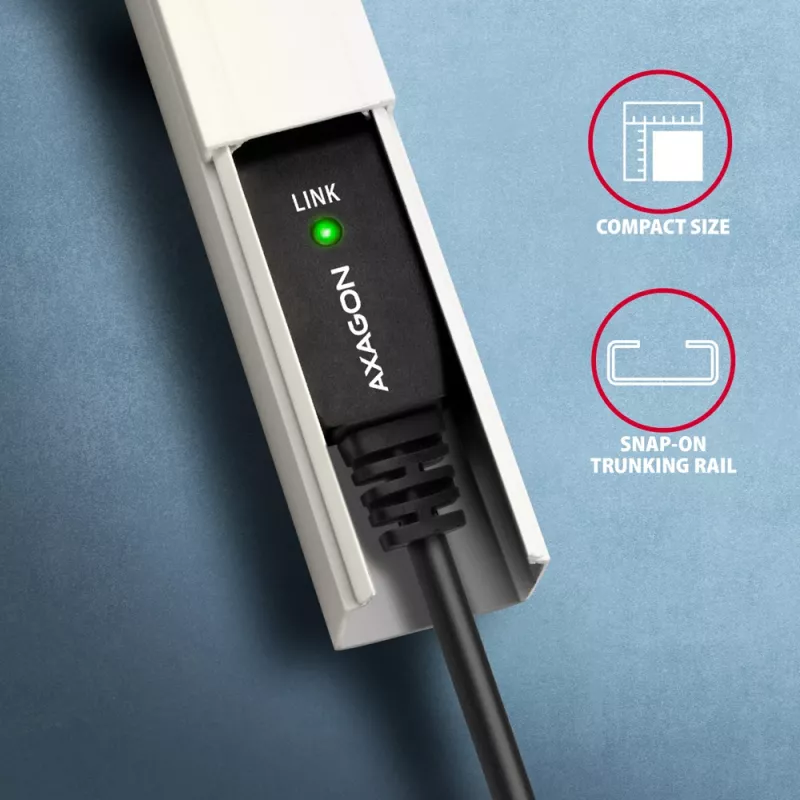 Axagon ADR-220B USB 2.0 A-M -> B-M active connecting/repeater cable 20m