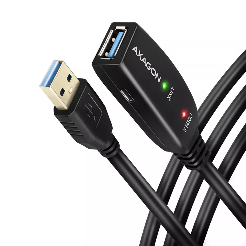 Axagon ADR-305 USB 3.2 Gen 1 A-M -> A-F active extension/repeater cable 5m