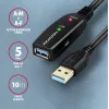 Axagon ADR-310 USB 3.2 Gen 1 A-M -> A-F active extension/repeater cable 10m