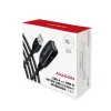 Axagon ADR-310 USB 3.2 Gen 1 A-M -> A-F active extension/repeater cable 10m