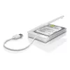 Axagon ADSA-1S USB 2.0 - 2.5 inch HDD SATA, HDD/SSD enclosure, 2.5 inch, Serial ATA, Serial ATA II, Serial ATA III, 0.48 Gbit/s, USB connectivity, White