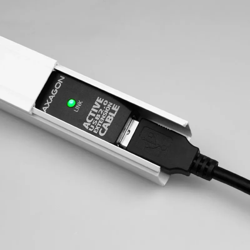 Axagon ADR-205 USB 2.0 A-M -> A-F active extension/repeater cable 5m