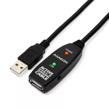 Axagon ADR-210 USB 2.0 A-M -> A-F active extension/repeater cable 10m