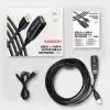 Axagon ADR-220 USB 2.0 A-M -> A-F active extension/repeater cable 20m
