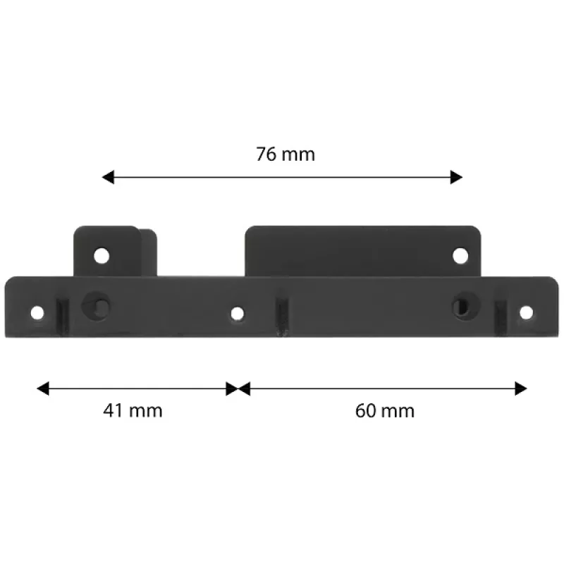 Axagon RHD-225 METAL bracket for 2x 2.5 inch HDD/SSD into 3.5 inch bay, fan mount