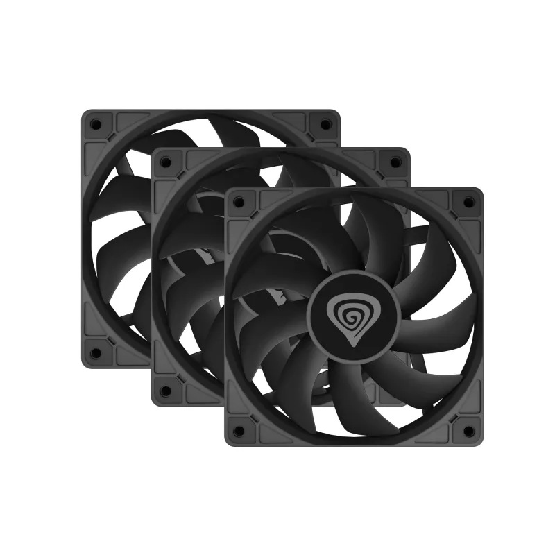 GENESIS Oxal 120 Computer case Fan 12 cm Black 3 pc(s)