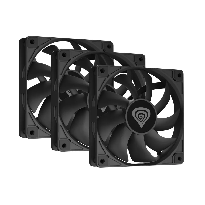 GENESIS Oxal 120 Computer case Fan 12 cm Black 3 pc(s)