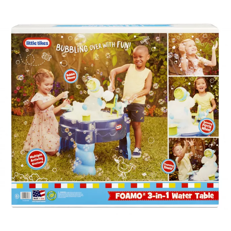 Little Tikes FOAMO 3-in-1 Water Table, Water table, 2 yr(s), Multicolour