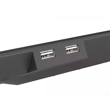 GENESIS Oxid 450 laptop cooling pad 39.6 cm (15.6 inch) 2400 RPM Black