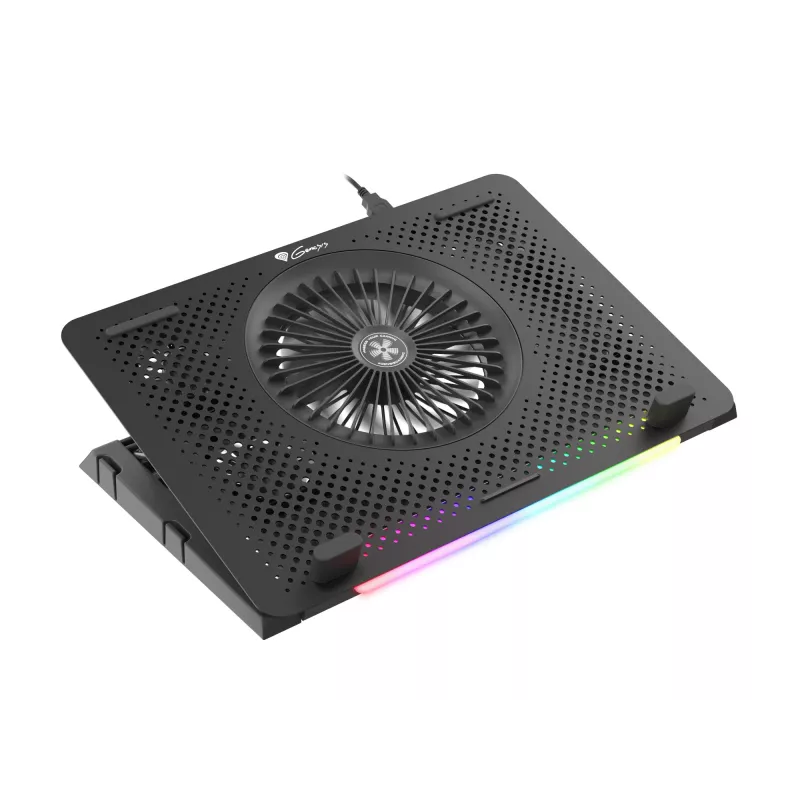 GENESIS Oxid 450 laptop cooling pad 39.6 cm (15.6 inch) 2400 RPM Black