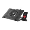 GENESIS Oxid 450 laptop cooling pad 39.6 cm (15.6 inch) 2400 RPM Black