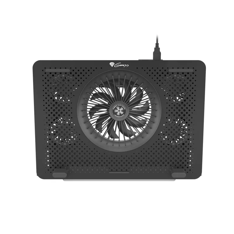GENESIS Oxid 450 laptop cooling pad 39.6 cm (15.6 inch) 2400 RPM Black