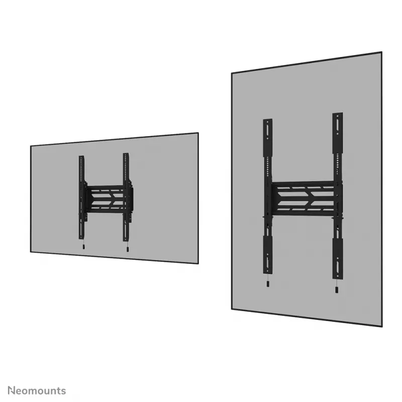 Neomounts WL30S-950BL19 Heavy duty wall mount 55-115 inch - fixed - lockable - landscape and portrait