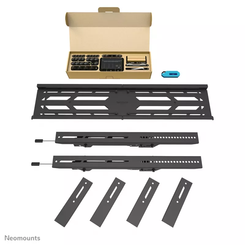 Neomounts WL35S-950BL19 Heavy duty wall mount 55-115 inch - tiltable - lockable - landscape and portrait
