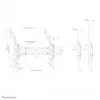 Neomounts WL35S-950BL19 Heavy duty wall mount 55-115 inch - tiltable - lockable - landscape and portrait