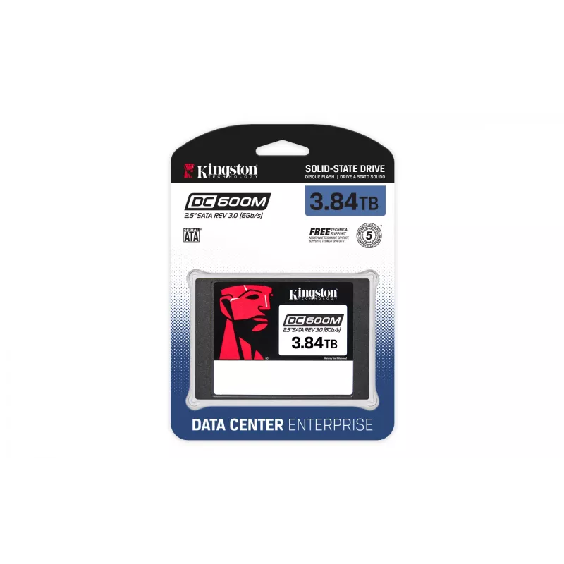 SSD disk Kingston Technology 3840G 3.84TB 2.5 inch SATA SEDC600M/3840G