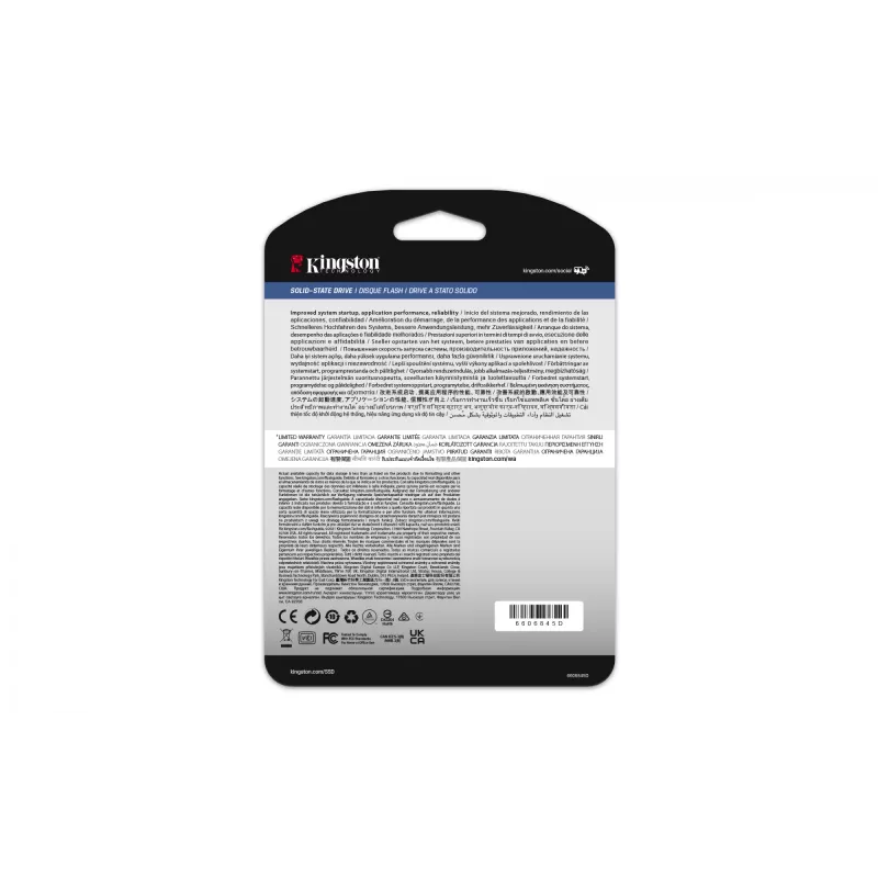 SSD disk Kingston Technology 7680G 7.68TB 2.5 inch SATA SEDC600M/7680G