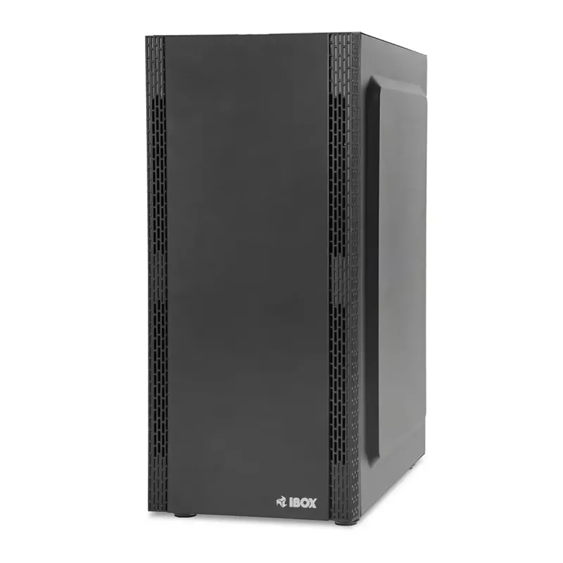 PC case IBOX ANTILA 39 Midi Tower — Black, ATX/microATX, GPU up to 31 cm, CPU cooler height 150 mm