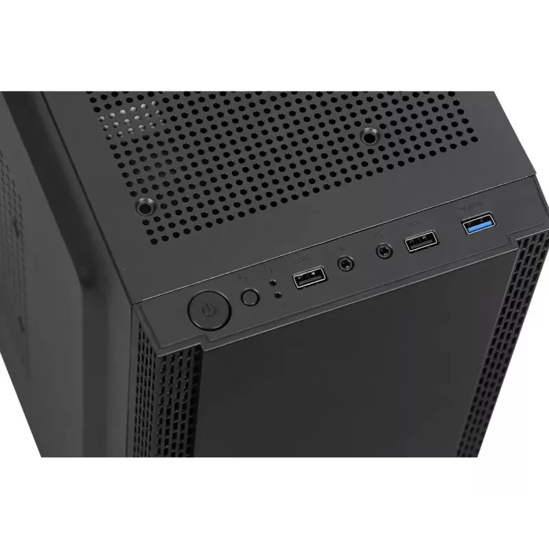 PC case IBOX ANTILA 39 Midi Tower — Black, ATX/microATX, GPU up to 31 cm, CPU cooler height 150 mm