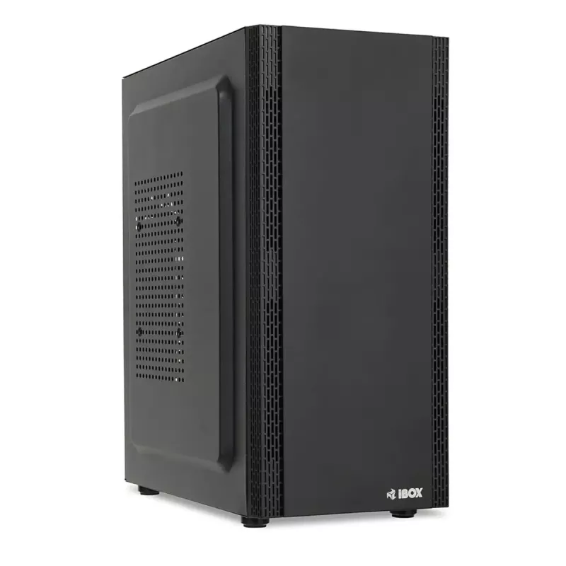 PC case IBOX ANTILA 39 Midi Tower — Black, ATX/microATX, GPU up to 31 cm, CPU cooler height 150 mm