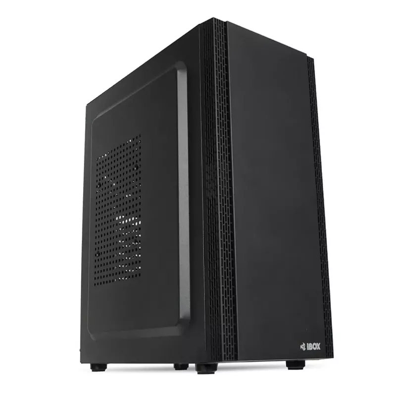PC case IBOX ANTILA 39 Midi Tower — Black, ATX/microATX, GPU up to 31 cm, CPU cooler height 150 mm