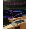 ICY BOX 11-in-1 Mobile DockingStation with Triple Video Output