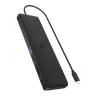 ICY BOX 11-in-1 Mobile DockingStation with Triple Video Output