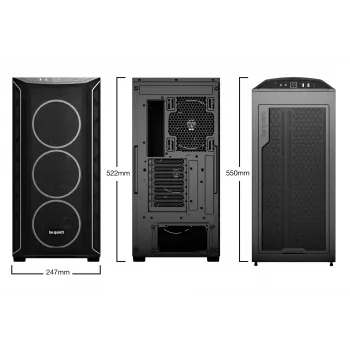 PC Case be quiet! Shadow Base 800 FX Midi Tower Black