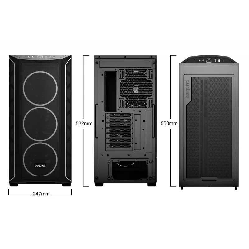 PC Case be quiet! Shadow Base 800 FX Midi Tower Black