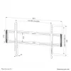 Neomounts WL30-550BL18 TV mount wall 43-86 inch - ultra-flat - easy install