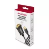Axagon ADS-1PQN USB-A 2.0 - serial RS-232 DB9-M FTDI adapter cable 1.5m - Adapter - Digital/Daten serial cable Black USB Type-A