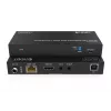 DIGITUS HDBaseT KVM Extender Set - 150m 4K/60Hz USB 1.1 PoC IR black
