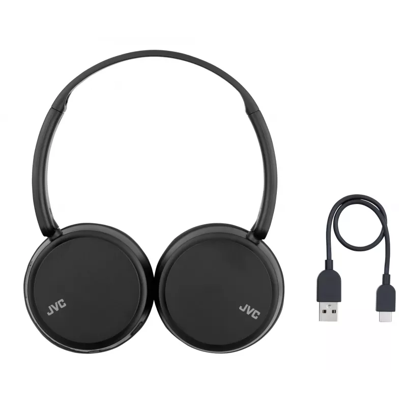 JVC Deep Bass Bluetooth On Ear Black, Wireless, Calls/Music, 20 - 20000 Hz, 157 g, Headset, Black