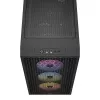 CORSAIR Mid-tower Pc Case - 3000d RGB Airflow - Black