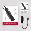 Axagon ADSA-FP2A interface card USB 3.2 Gen 1 SATA Male Black