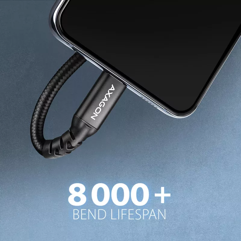 Axagon BUCM32-CF05AB SPEED+ USB-C USB 20Gbps extension cable 0.5 m