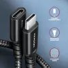 Axagon BUCM32-CF15AB SPEED+ USB-C USB 20Gbps extension cable 1.5 m