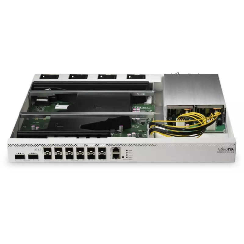 wired router Mikrotik CCR2216-1G-12XS-2XQ Gigabit Ethernet 2000 MHz Silver