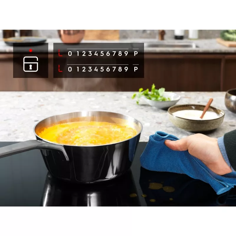 Electrolux Serie 300 LIB60420CK Black Built-in 59 cm Zone induction hob 4 zone(s)