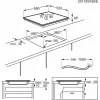 Electrolux Serie 300 LIB60420CK Black Built-in 59 cm Zone induction hob 4 zone(s)