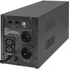Uninterruptible Power Supply QOLTEC 53770, Line-Interactive UPS 1.5 kVA (900 W), 2 C13 outlets, AVR, LCD, USB Type-B
