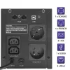Uninterruptible Power Supply Qoltec 53771 2 kVA 1200 W 2 AC outlets